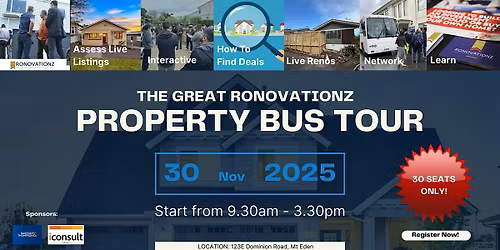 The Great Ronovationz Property Bus Tour