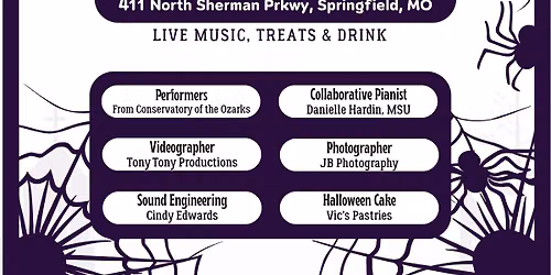 Conservatory of the Ozarks Halloween Recital 2025