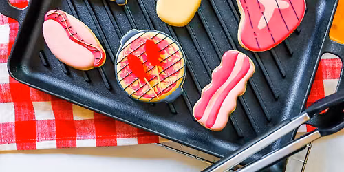 Grill and Chill Sugar Cookie Decorating Class - Craft Nights Studio