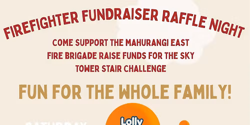 Mahurangi East Fire Brigade Family Raffles Night