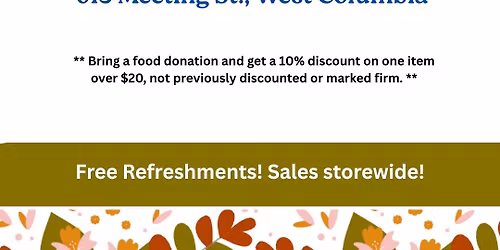 Holiday Open House & Food Drive