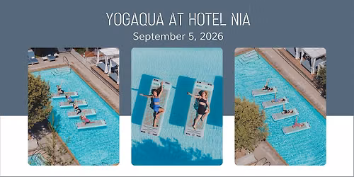 YOGAqua at Hotel Nia