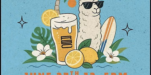 Rockwell Beer's Summer Crush Llama Party