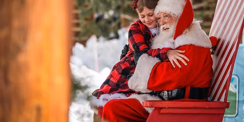 Santa Visits the Frisco Historic Park