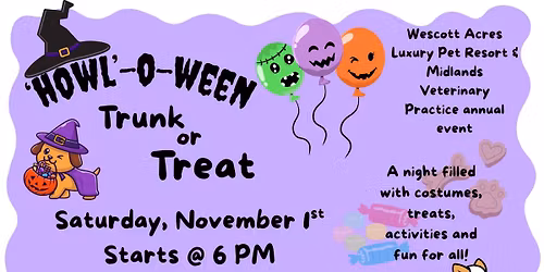 'Howl'-O-Ween Trunk or Treat