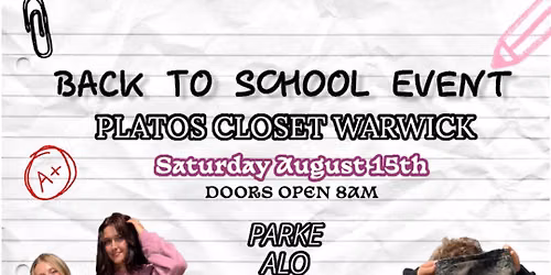 Back to School Event 