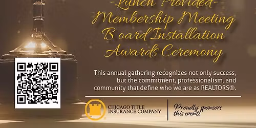 2025 Membership Meeting, Awards Ceremony & Board Installation