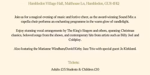 Candlelight Christmas Cconcert