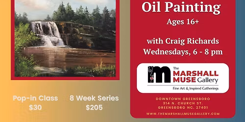 Oil Painting with Craig Richards, Wednesdays