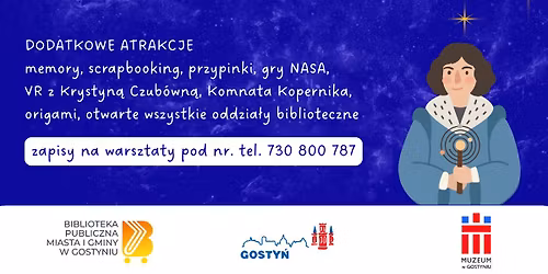 \u2728\ud83d\udcda\ud83c\udf0c Mi\u0119dzy ksi\u0119gami a gwiazdami: Noc z Kopernikiem \ud83d\udd2d\u2b50\ud83d\udcd6