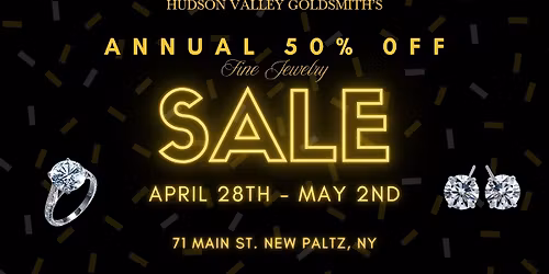 Annual 50% OFF Sale