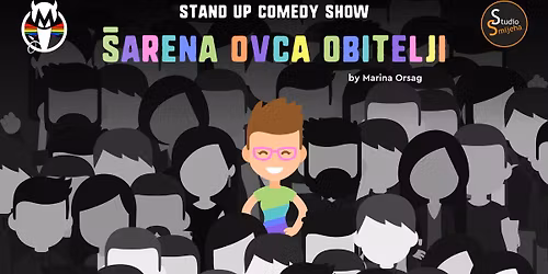 \u0160arena Ovca Obitelji stand up Marina Orsag @ The Southend Comedy Club Amsterdam