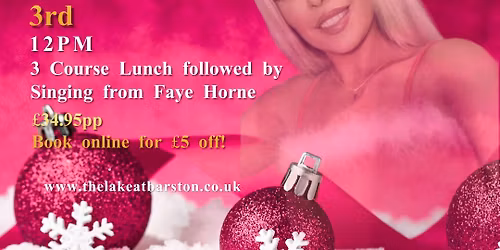 Christmas Lunch & Show with Faye Horne