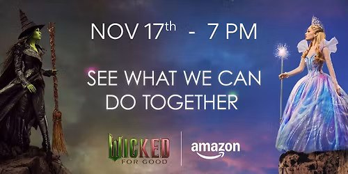 Wicked For Good Prime Premiere