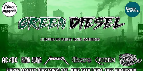 Green Diesel (Ultimate Party Rock) - Free Admission!