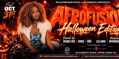 AFROFUSION Halloween Party