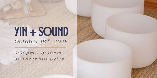 Yin + Sound Session