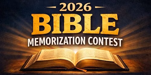 Cape Town Biblical  College 2026 BIBLE MEMORIZATION CONTEST