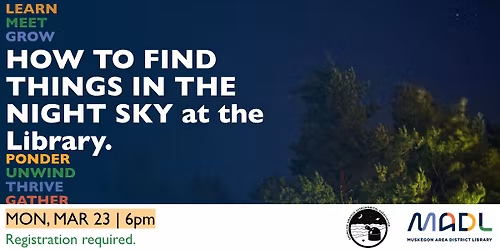 How to Find Things in the Night Sky