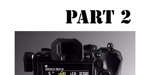 Intro To Digital Photography: PART 2 CAMERA SETTINGS Art Class