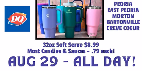 Tumbler Day at DQ!