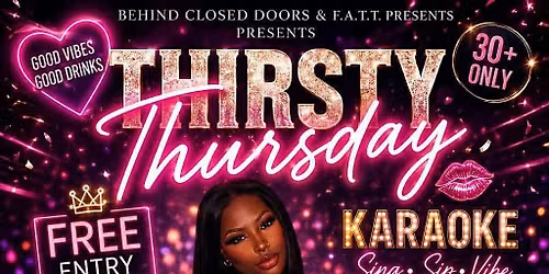 Thirsty Thursdays Karaoke