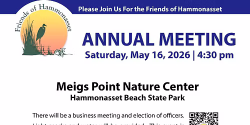 Friends of Hammonasset Annual Meeting