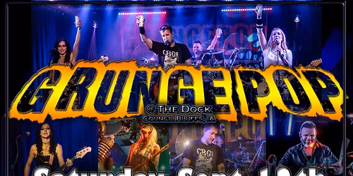 Grunge Pop end of summer party at The Dock!