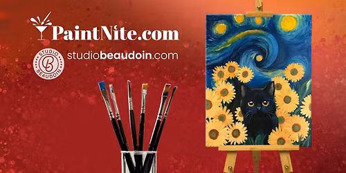 Paint Nite: It\u2019s a Van Gogh World, Kitty (Mother's Day)