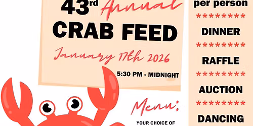 43rd Annual Crab Feed