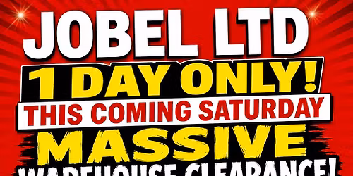 Massive warehouse clearance
