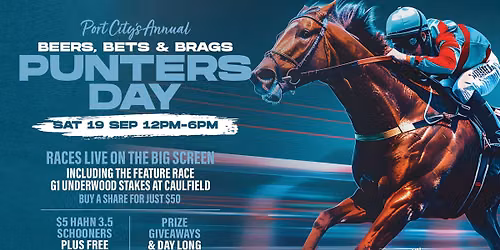 Beers, Bets & Brags Punters Day