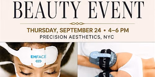 DEMO THE LATEST IN AESTHETIC TECHNOLOGY Precision Preferred Pricing Event