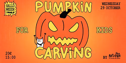 29.10 \u2013 Pumpkin carving workshop for kids