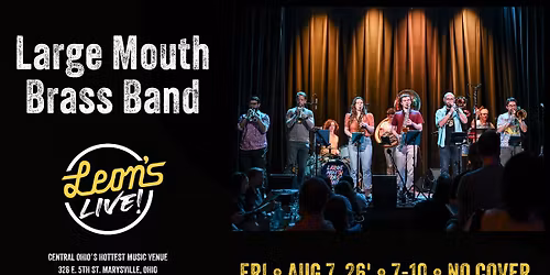 Large Mouth Brass Band at Leon's Live