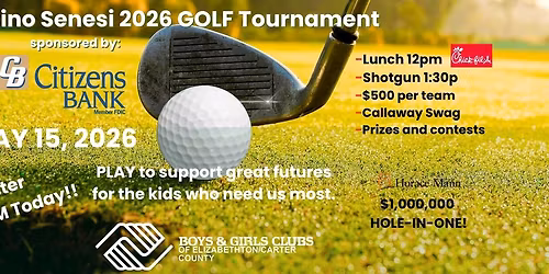 Dino Senesi Golf Tournament 2026