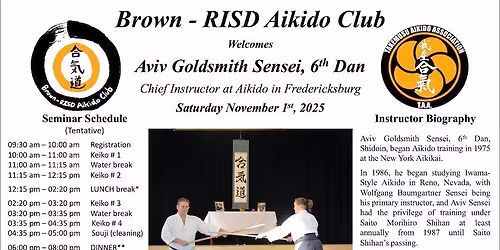 Annual Intercollegiate Aikido Seminar Series