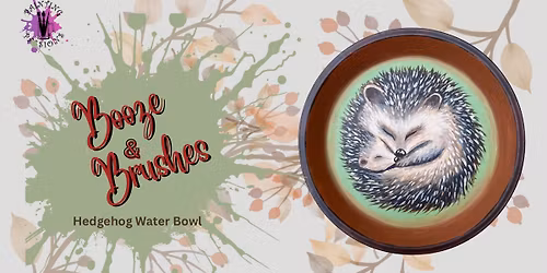 Hedgehog Water Bowl - Bury St. Edmunds