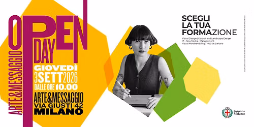 Open Day corsi Arte&Messaggio