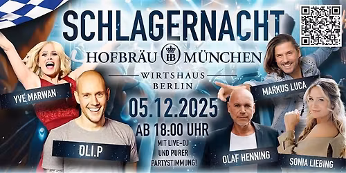 Schlagernacht im Hofbr\u00e4u Berlin