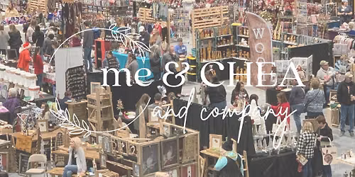 me & CHEA and company at the Holiday Gift & Craft Show at The Resch Expo