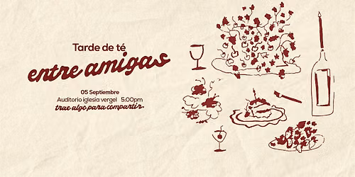 Tarde de t\u00e9 | Entre Amigas