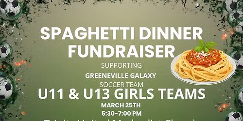 Spaghetti Dinner Fundraiser