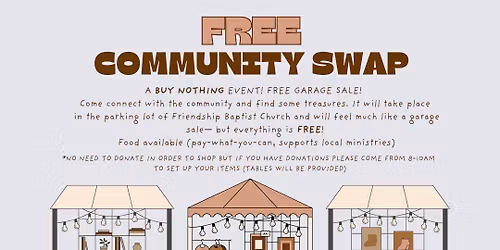 FREE Community Swap \/\/ GRATIS Intercambio de Comunidad