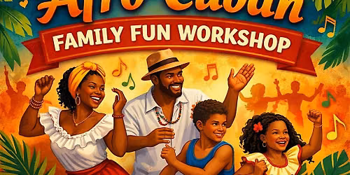 Afro\u2011Cuban Family Fun Workshop \u2013 Two\u2011Week Mini Series