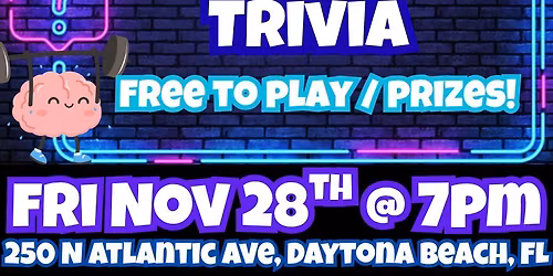 General Knowledge Trivia @ Winghouse Daytona Beachside