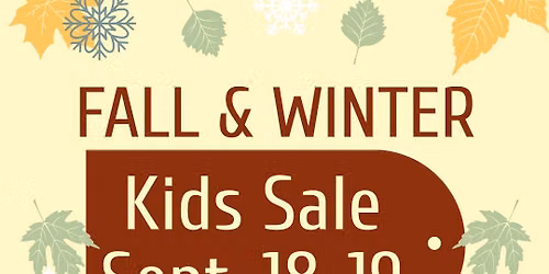Fall\/Winter Kids Sale