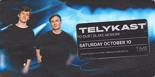 Guestlist for Time Nightclub: TELYKAST