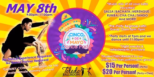 Cinco de Mayo Celebration Dance Party!