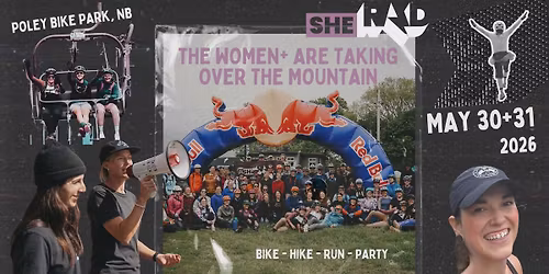 SHE+ RAD Adventure Festival for Womxn+ X SJTRW 